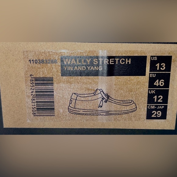 Hey Dude Wally Stretch Casual Mens Slip-On Sneakers Mens Size 13 NIB! - Picture 10 of 12